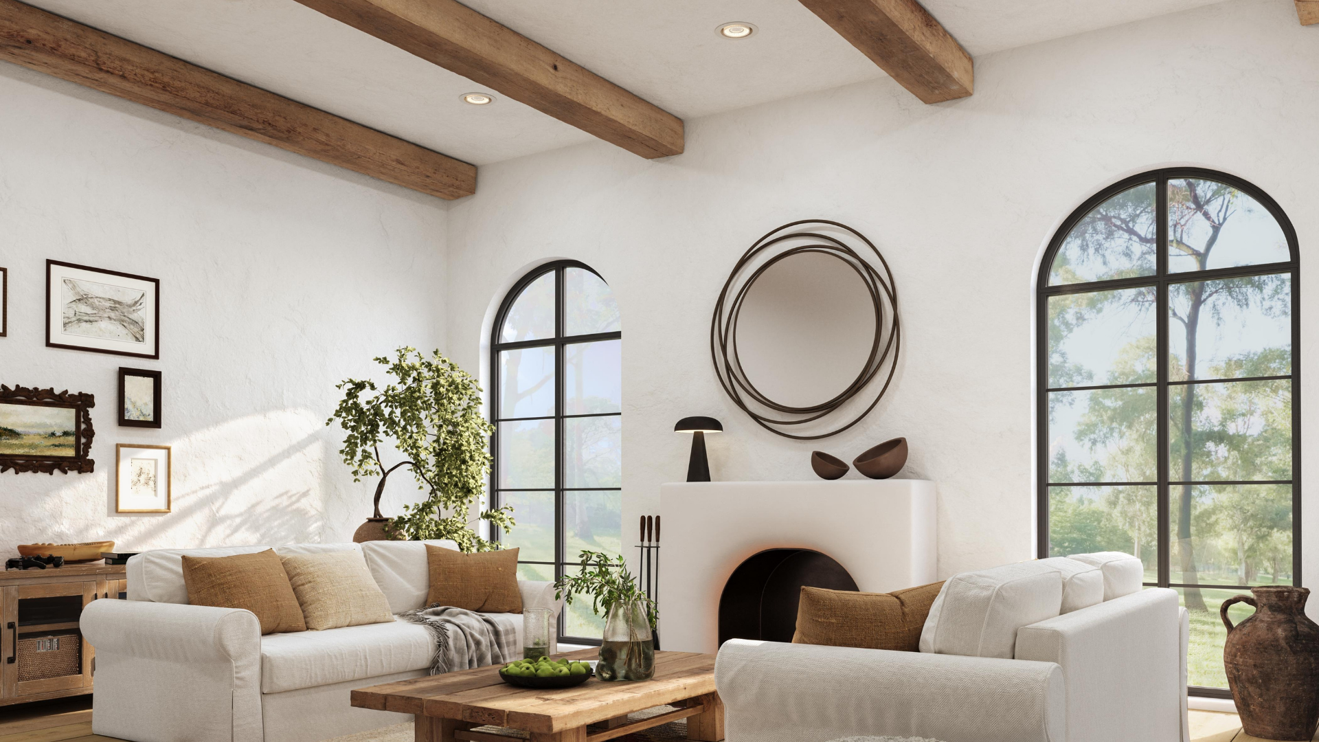 VLX 100 Arched / Custom Door in Los Angeles, CA | Juniper Windows & Doors - detail 1