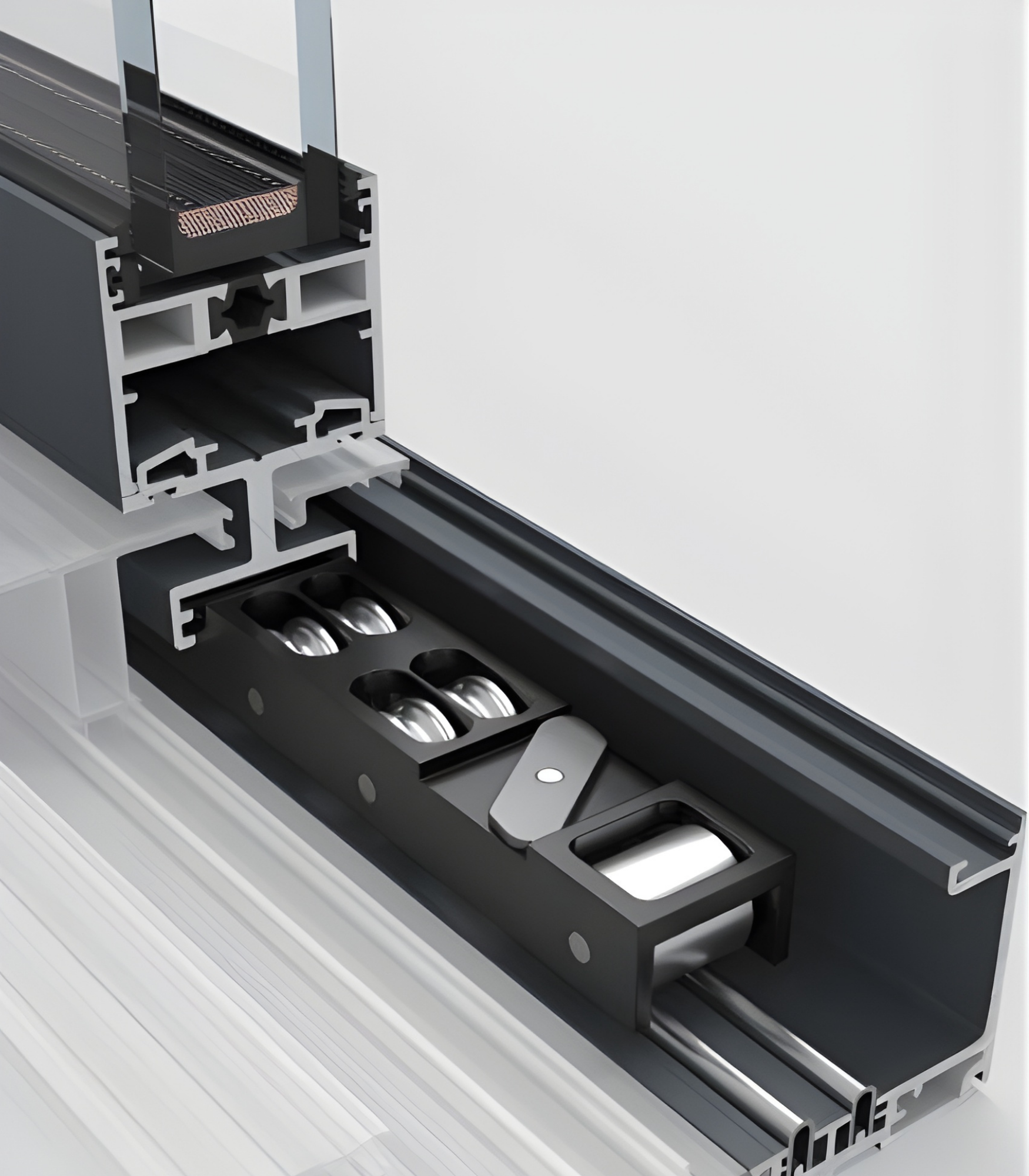 VLX 138 Panoramic Sliding Door in Los Angeles, CA | Juniper Windows & Doors - detail 7