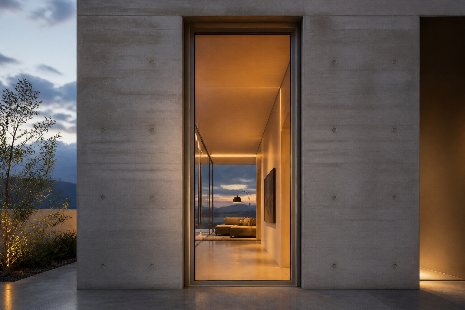 VLX 100 Pivot Door in Los Angeles, CA | Juniper Windows & Doors - detail 2